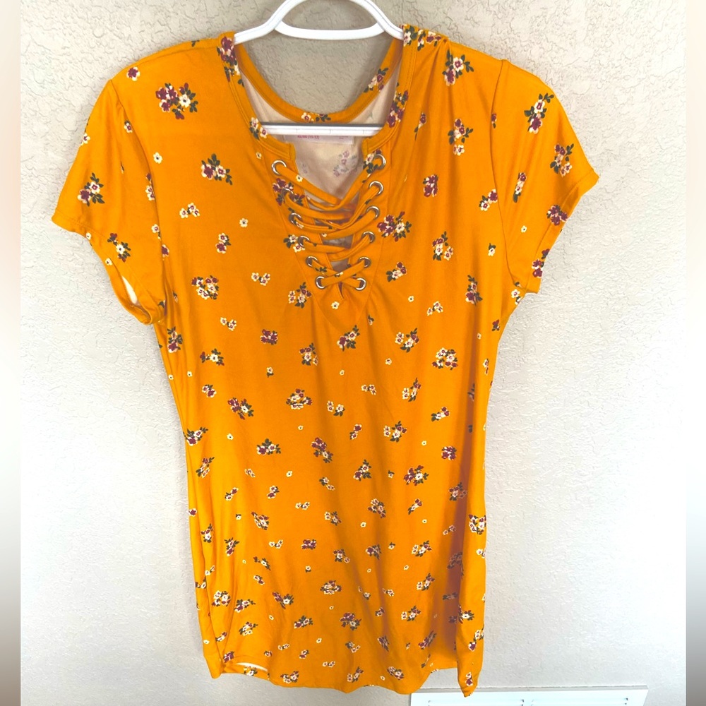 Yellow Midlength Dress